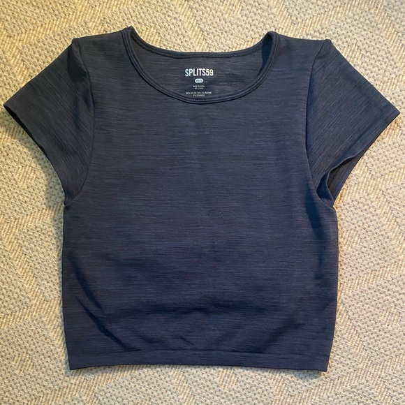 Splits59 Tops - NWOT Splits59 Crop Workout Top